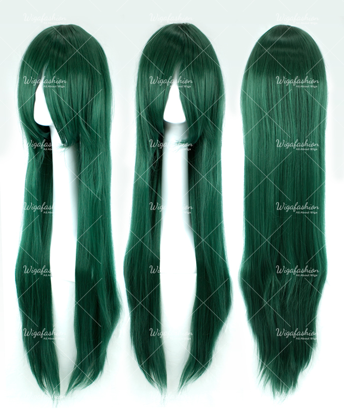 Emerald Green Long Straight 100cm-3.jpg